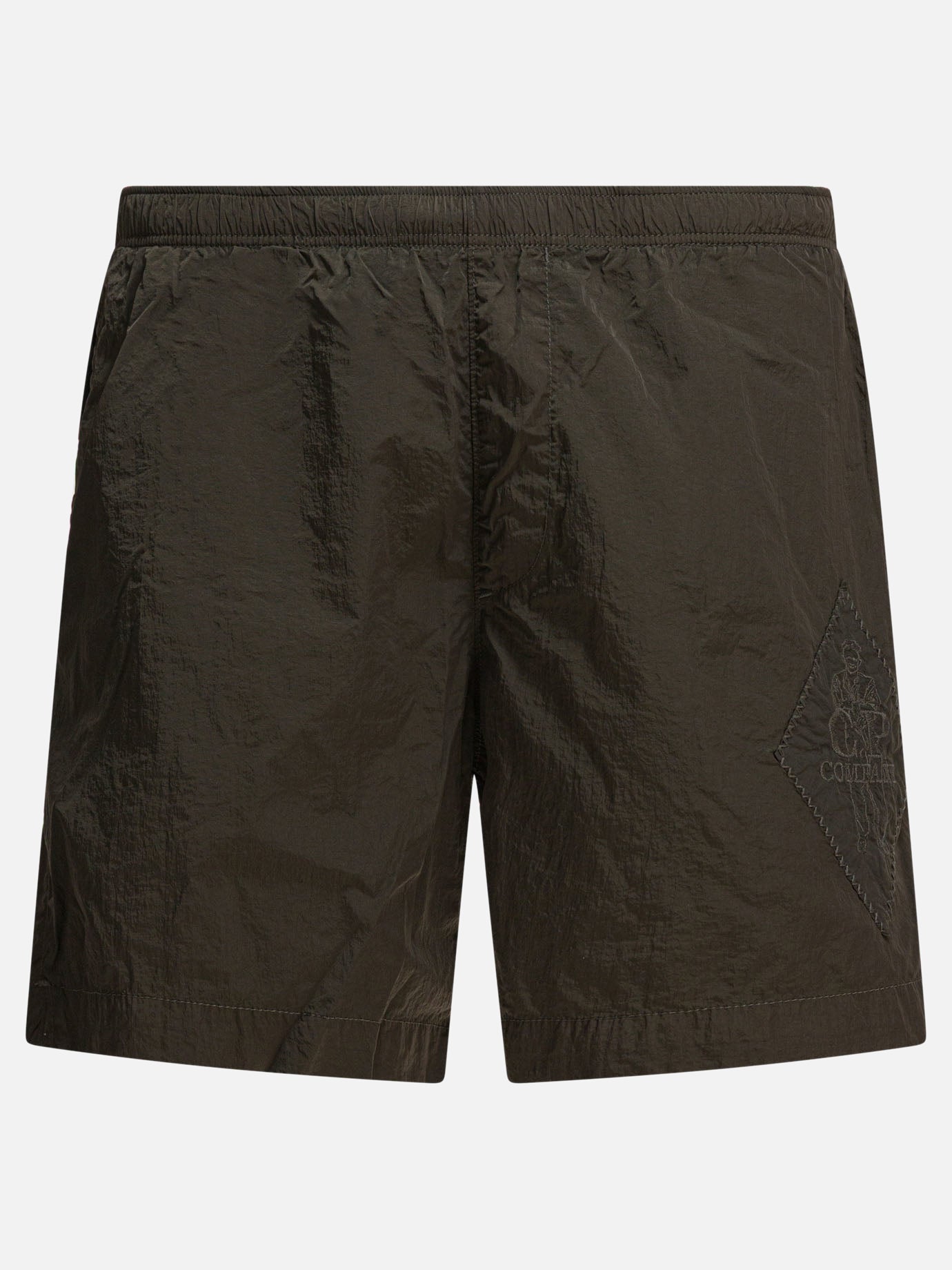 Swim shorts Logo  Brown - C.P. Company Men | PDP | VIETTI Online Store | Zoom-Modal
