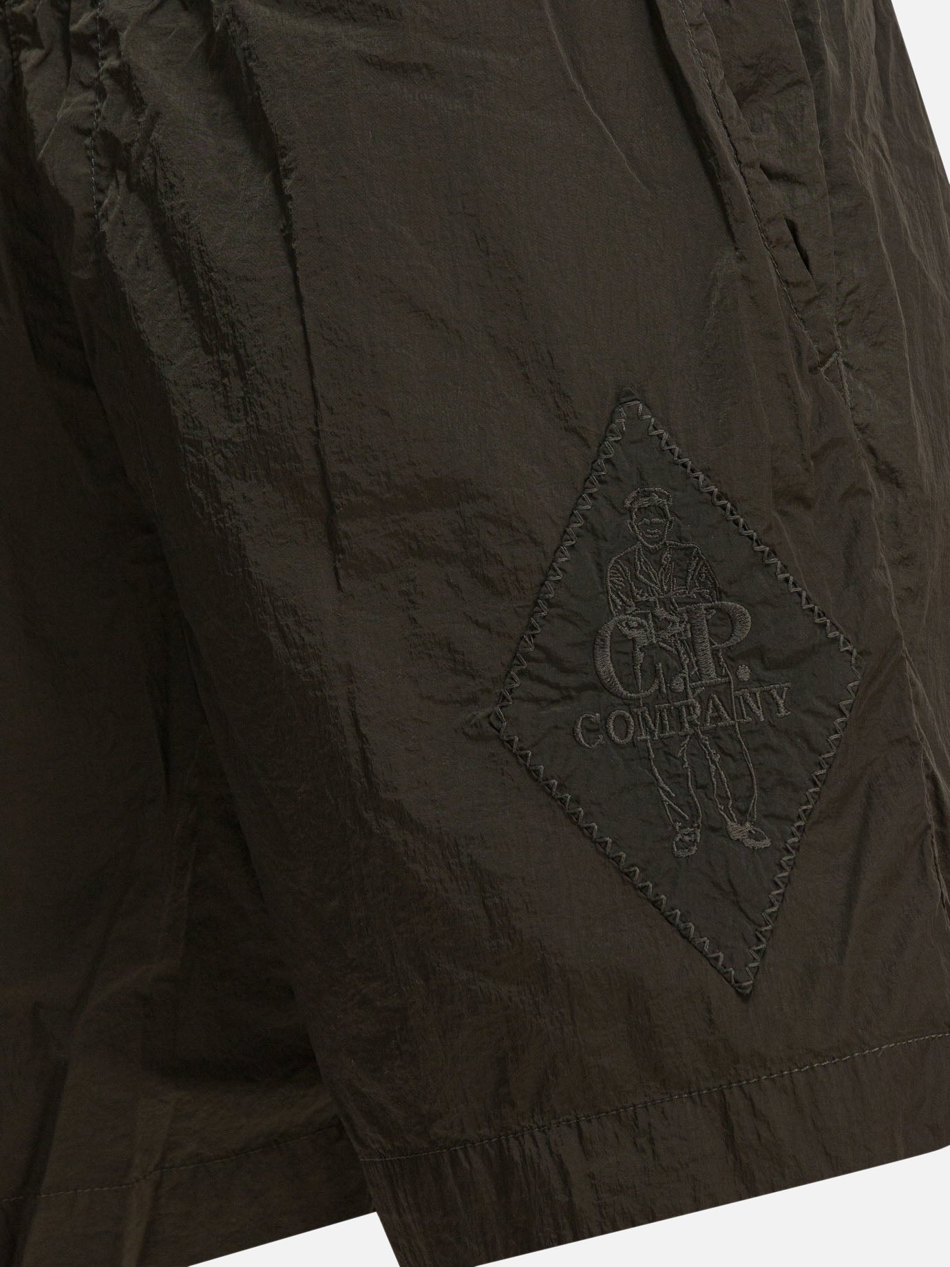 Swim shorts Logo  Brown - C.P. Company Men | PDP | VIETTI Online Store | Zoom-Modal_4
