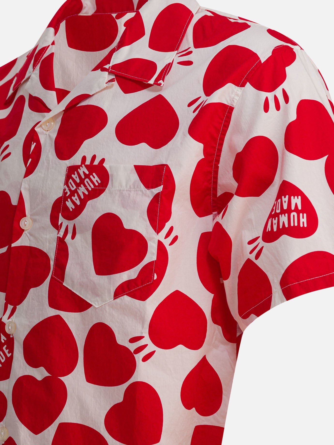 Camicie casual Graphics  Bianco - Human Made Uomo | PDP | VIETTI Online Store | Zoom-Modal_4
