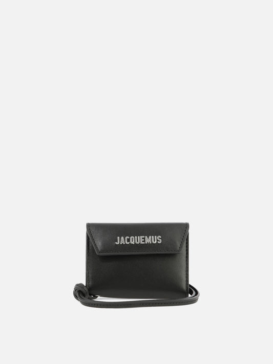 Portafogli Logo  Nero - Jacquemus Uomo | PDP | VIETTI Online Store 
