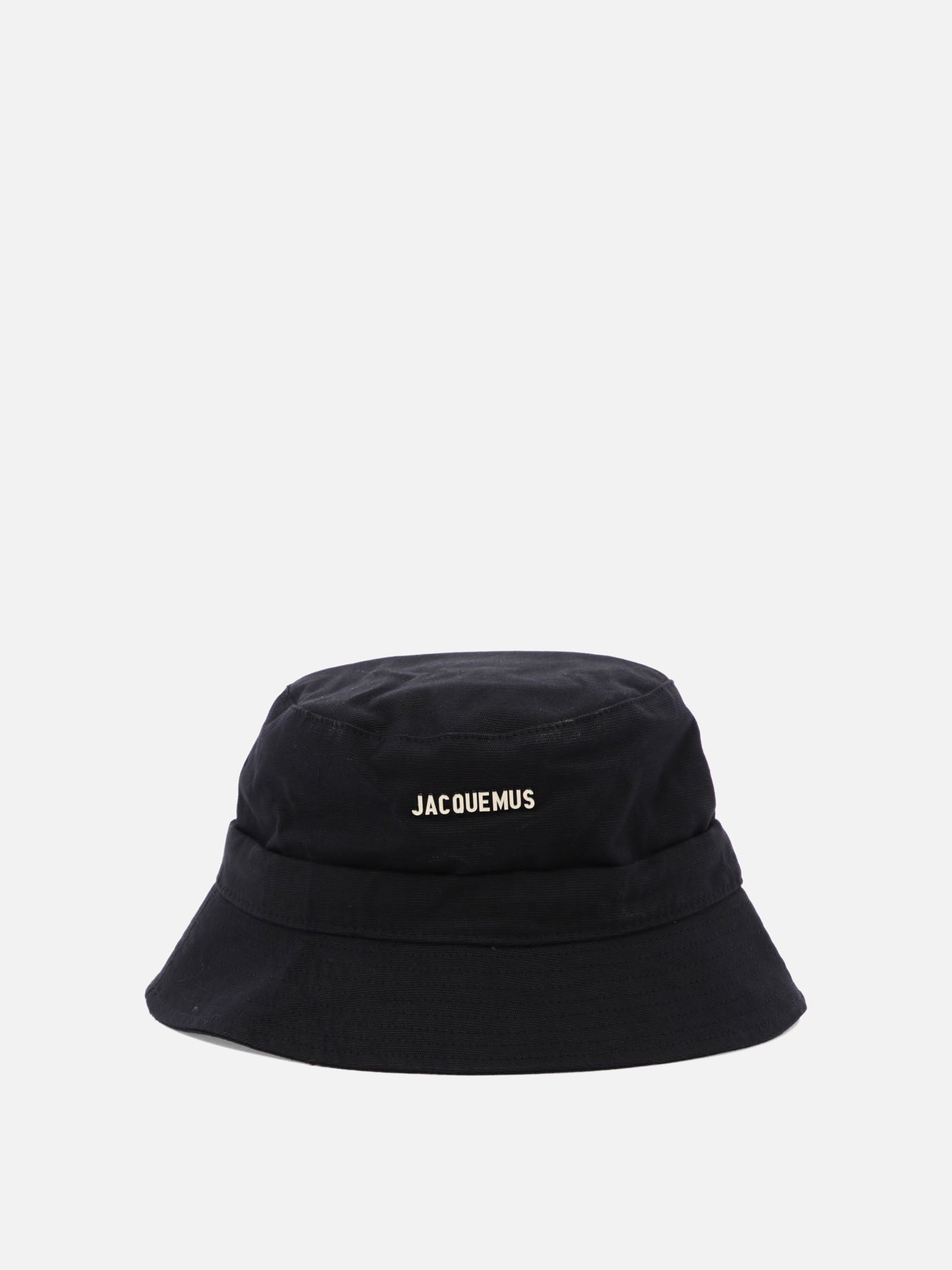 Cappelli bucket Logo  Nero - Jacquemus Uomo | PDP | VIETTI Online Store | Zoom-Modal
