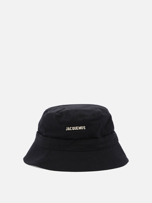 Cappelli bucket Logo  Nero - Jacquemus Uomo | PLP | VIETTI Online Store 
