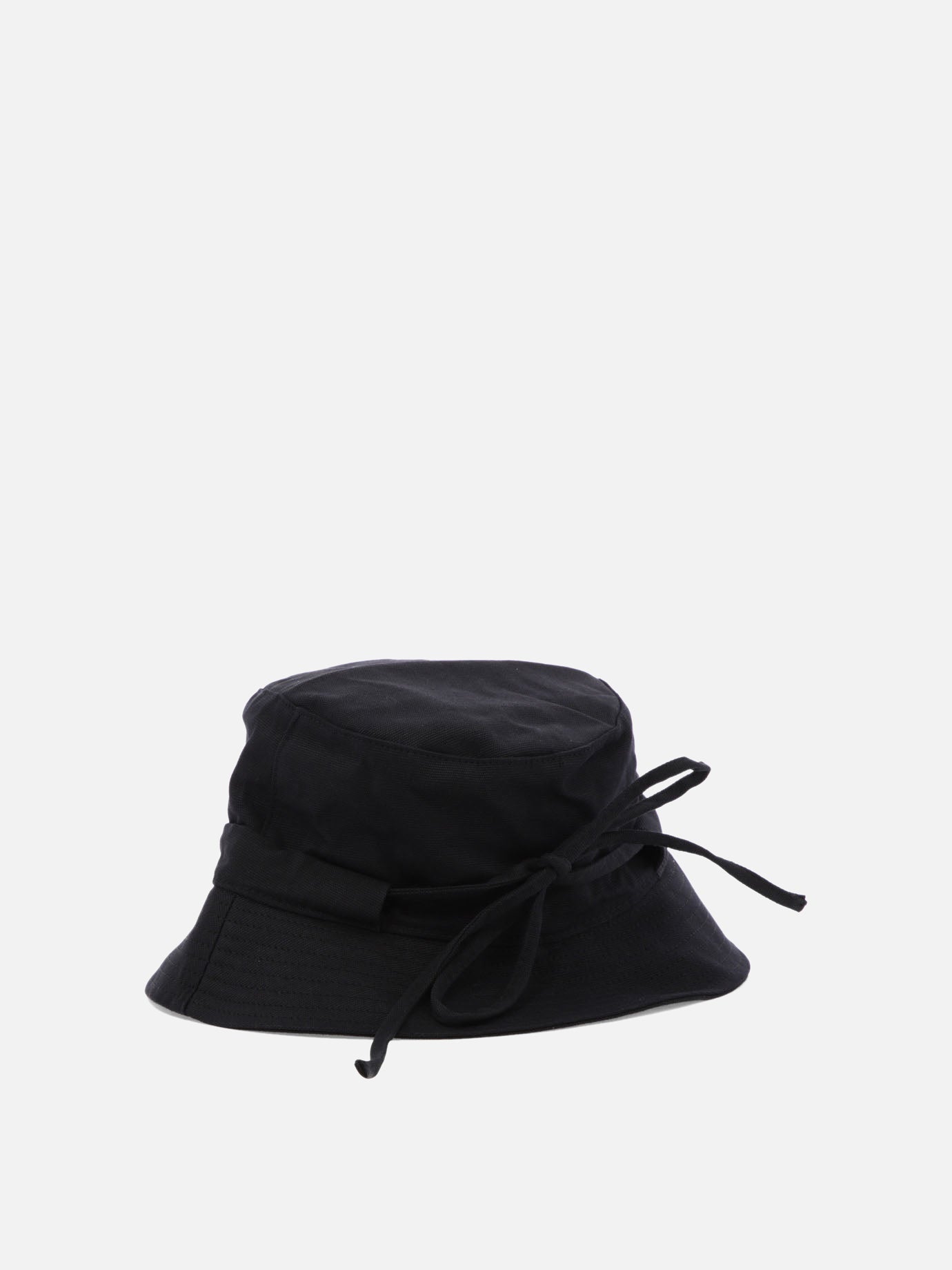 Cappelli bucket Logo  Nero - Jacquemus Uomo | PDP | VIETTI Online Store | thumbnail_3