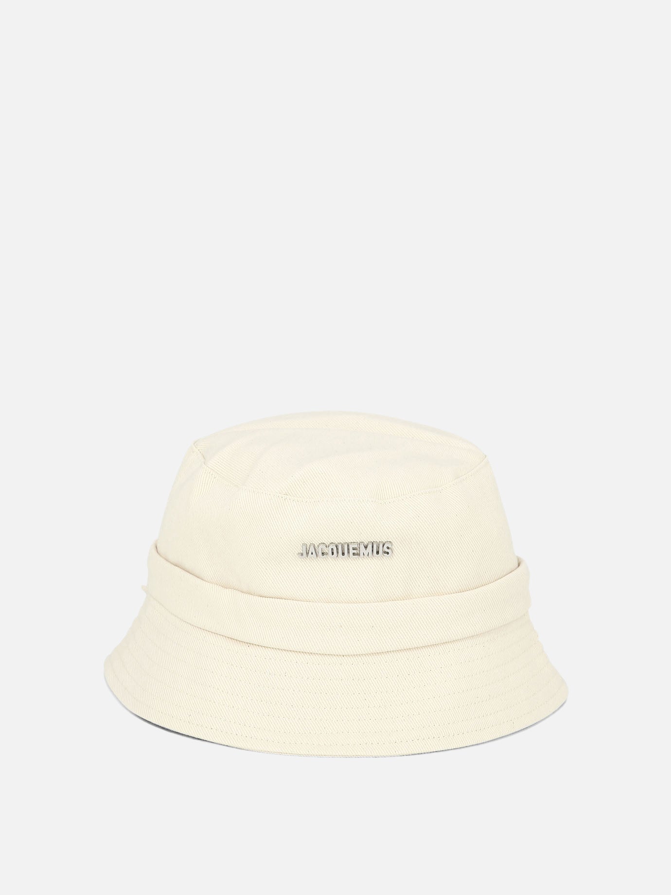 Cappelli bucket Logo  Bianco - Jacquemus Uomo | PDP | VIETTI Online Store | Zoom-Modal

