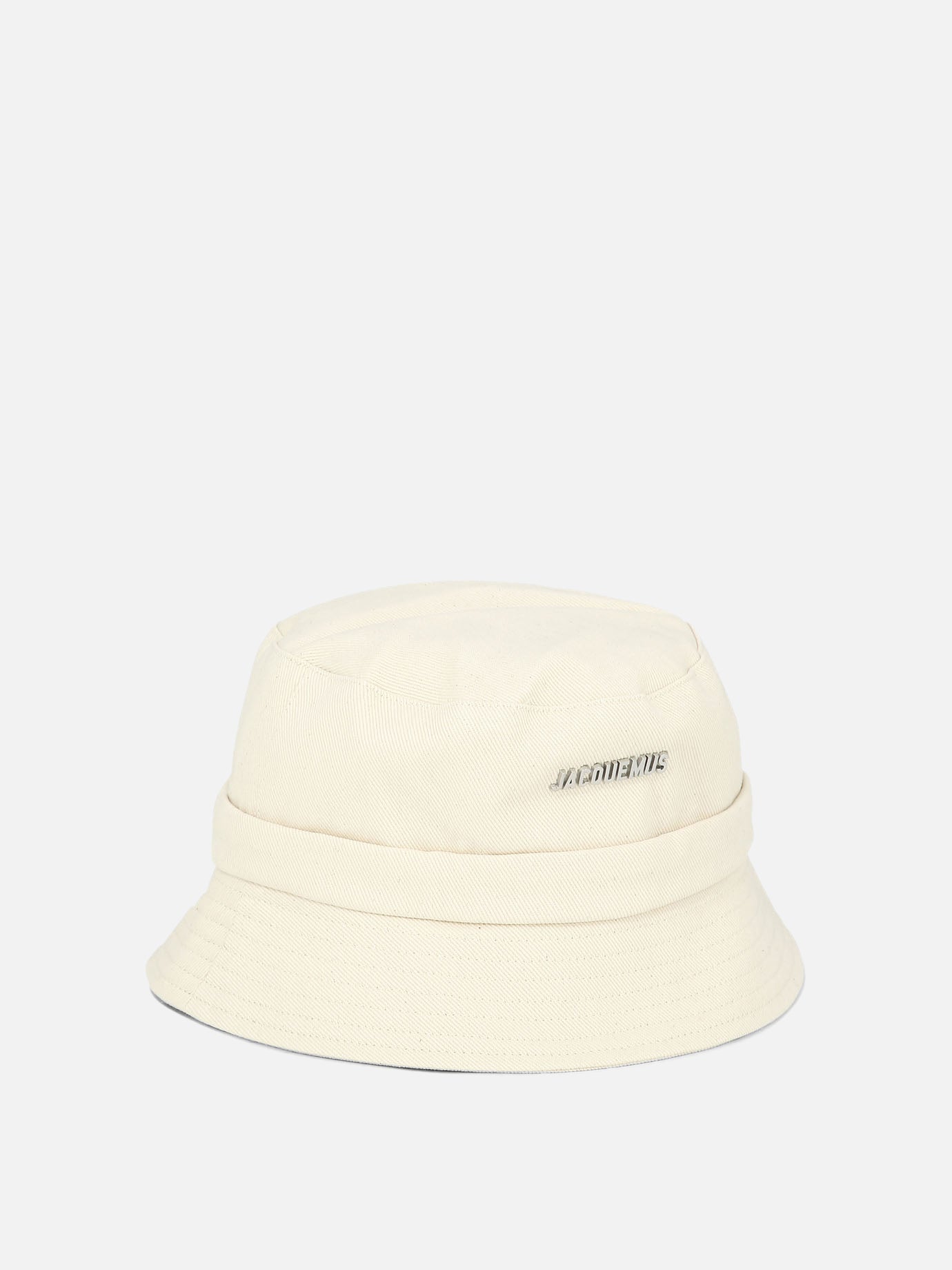 Cappelli bucket Logo  Bianco - Jacquemus Uomo | PDP | VIETTI Online Store | Zoom-Modal_2
