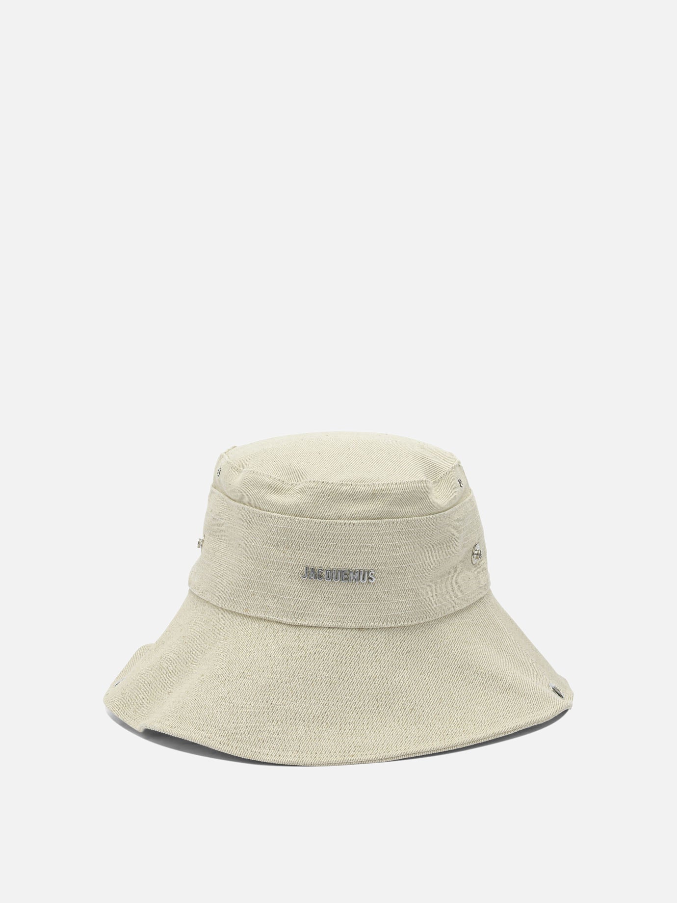 Cappelli bucket Logo  Bianco - Jacquemus Uomo | PDP | VIETTI Online Store | Zoom-Modal
