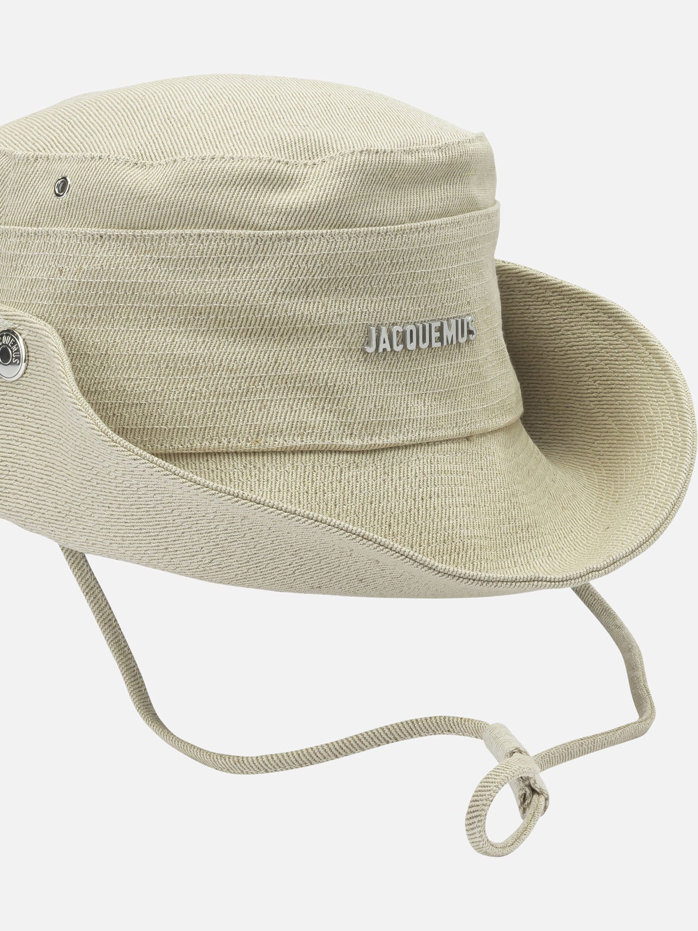 Cappelli bucket Logo  Bianco - Jacquemus Uomo | PDP | VIETTI Online Store | Zoom-Modal_4
