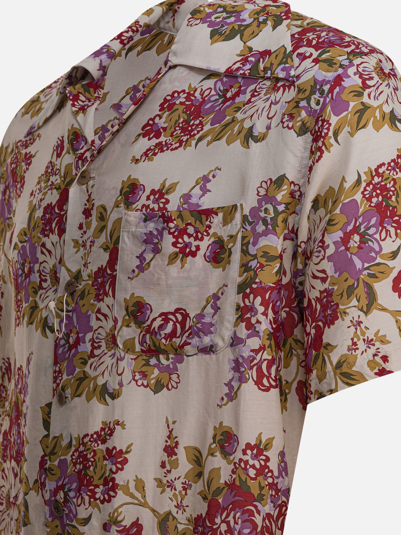Camicie casual Floral  Beige - KAPITAL Uomo | PDP | VIETTI Online Store | Zoom-Modal_4
