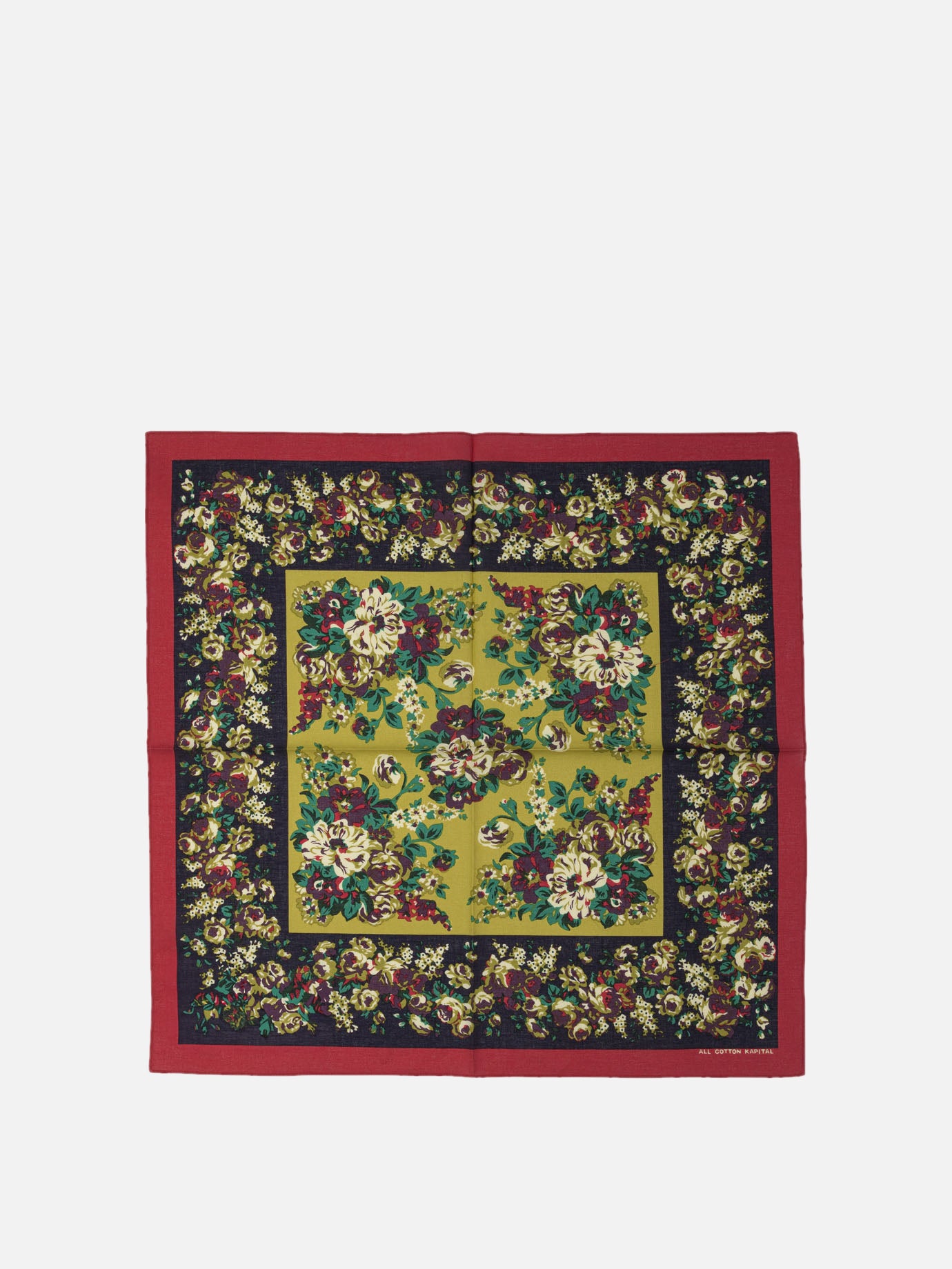 Foulard 100% cotton  Rosso - KAPITAL Uomo | PDP | VIETTI Online Store | thumbnail