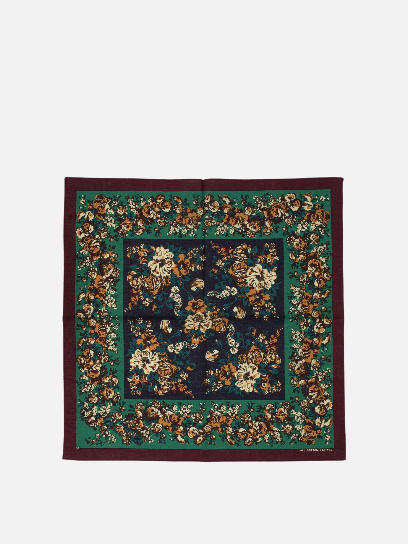 Foulard 100% cotton  Bordeaux - KAPITAL Uomo | PDP | VIETTI Online Store | Zoom-Modal
