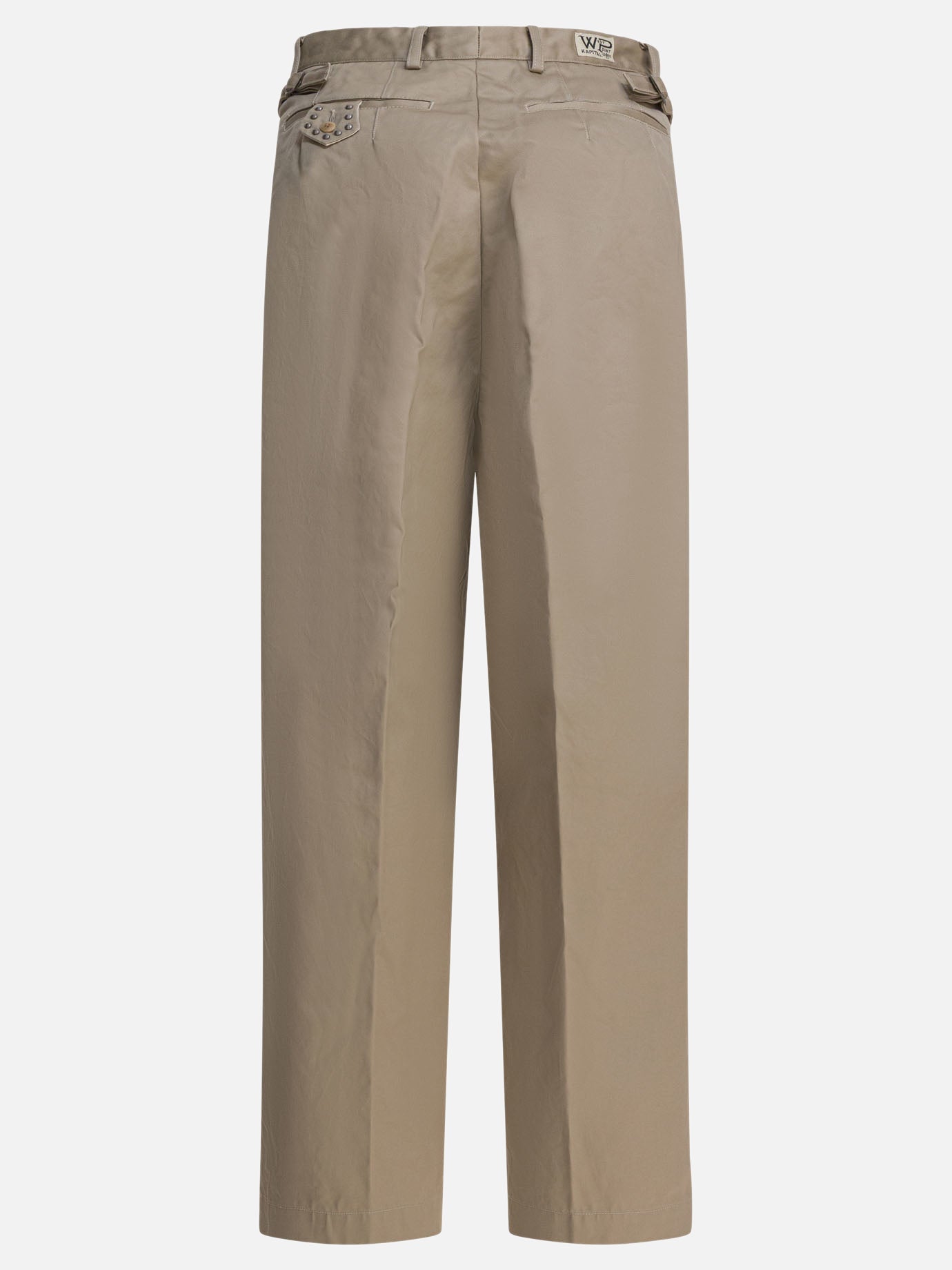 Pantaloni casual Solid colour  Beige - KAPITAL Uomo | PDP | VIETTI Online Store | thumbnail_2