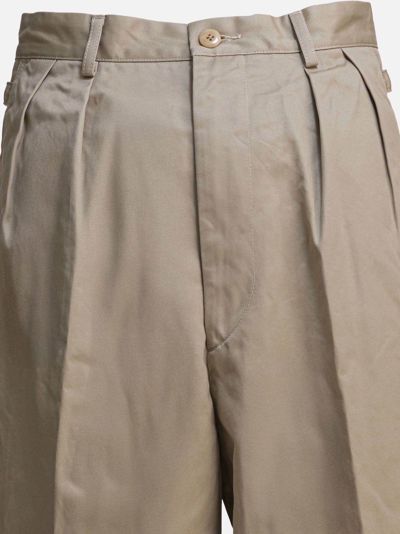 Pantaloni casual Solid colour  Beige - KAPITAL Uomo | PDP | VIETTI Online Store | thumbnail_3