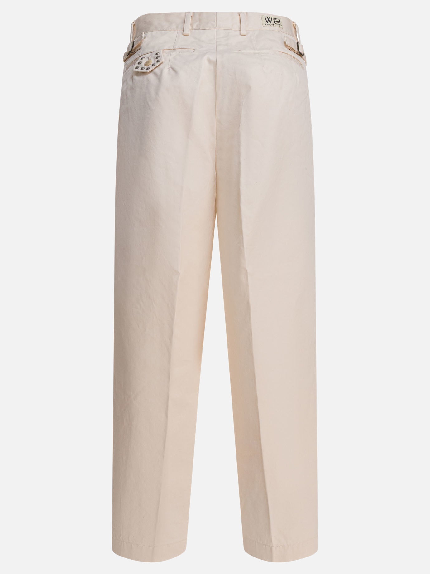 Pantaloni casual Solid colour  Beige - KAPITAL Uomo | PDP | VIETTI Online Store | Zoom-Modal_2
