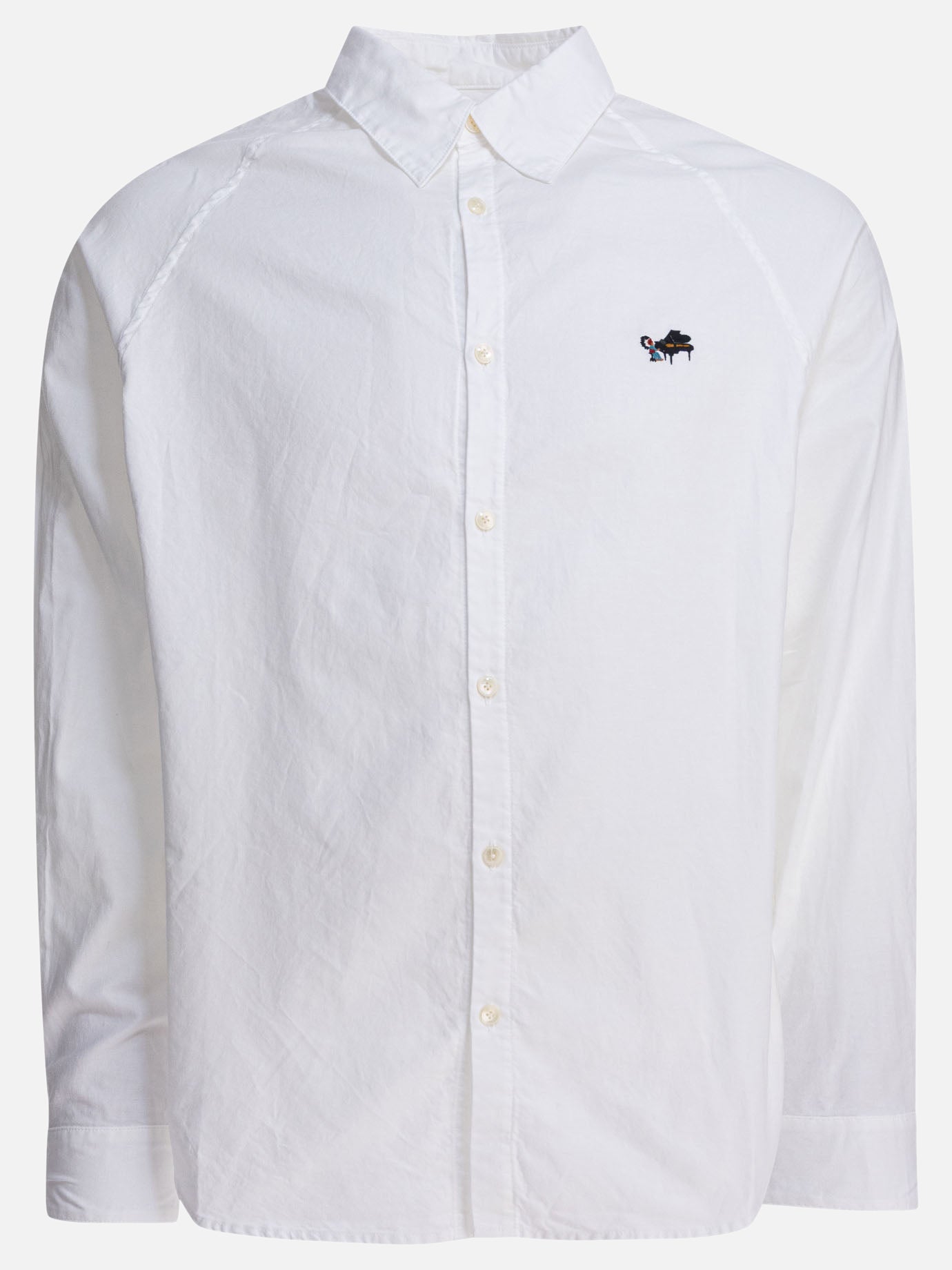 Camicie casual Solid colour  Bianco - KAPITAL Uomo | PDP | VIETTI Online Store | thumbnail