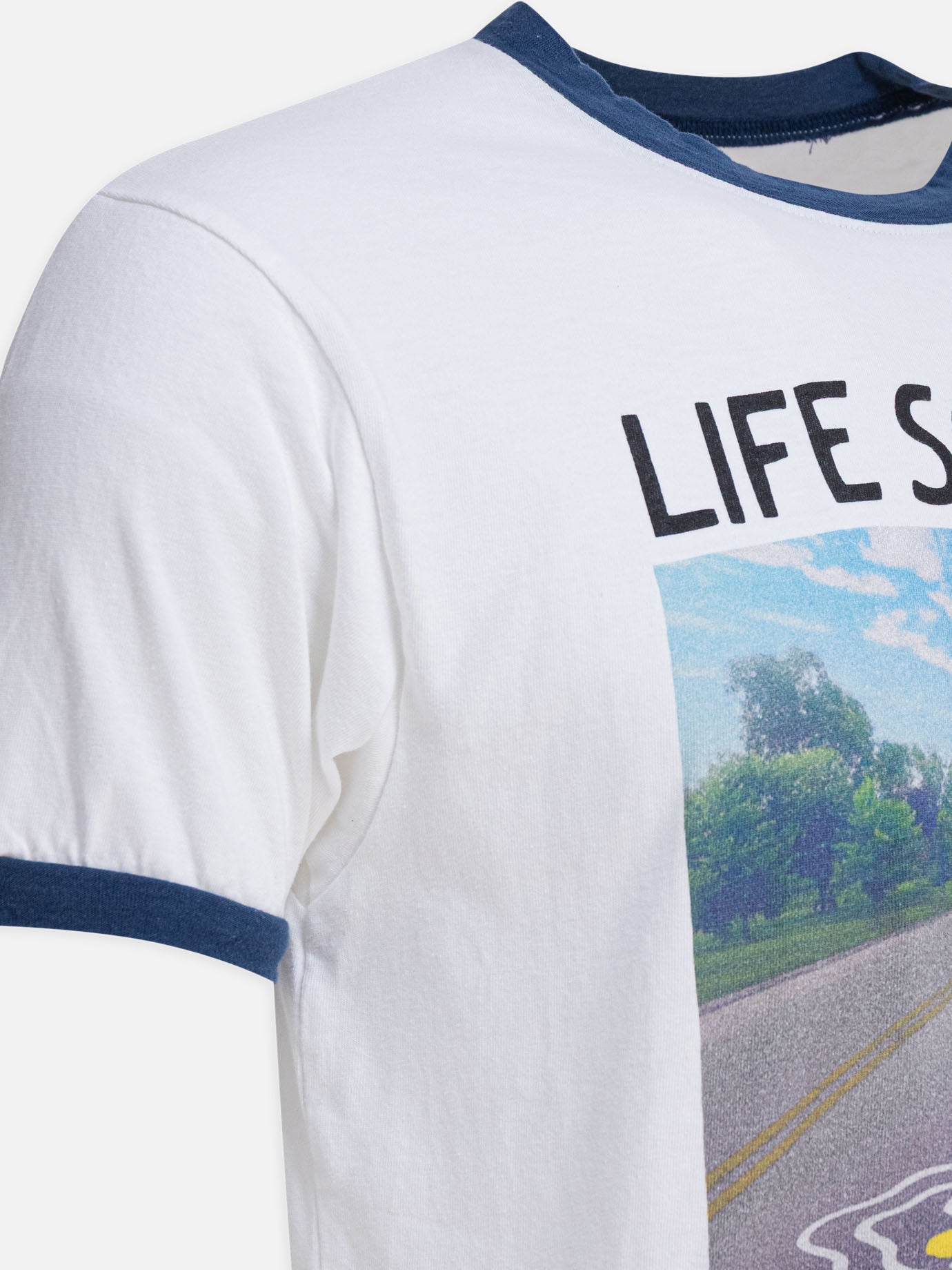 T-shirt girocollo Graphics  Bianco - KAPITAL Uomo | PDP | VIETTI Online Store | thumbnail_4