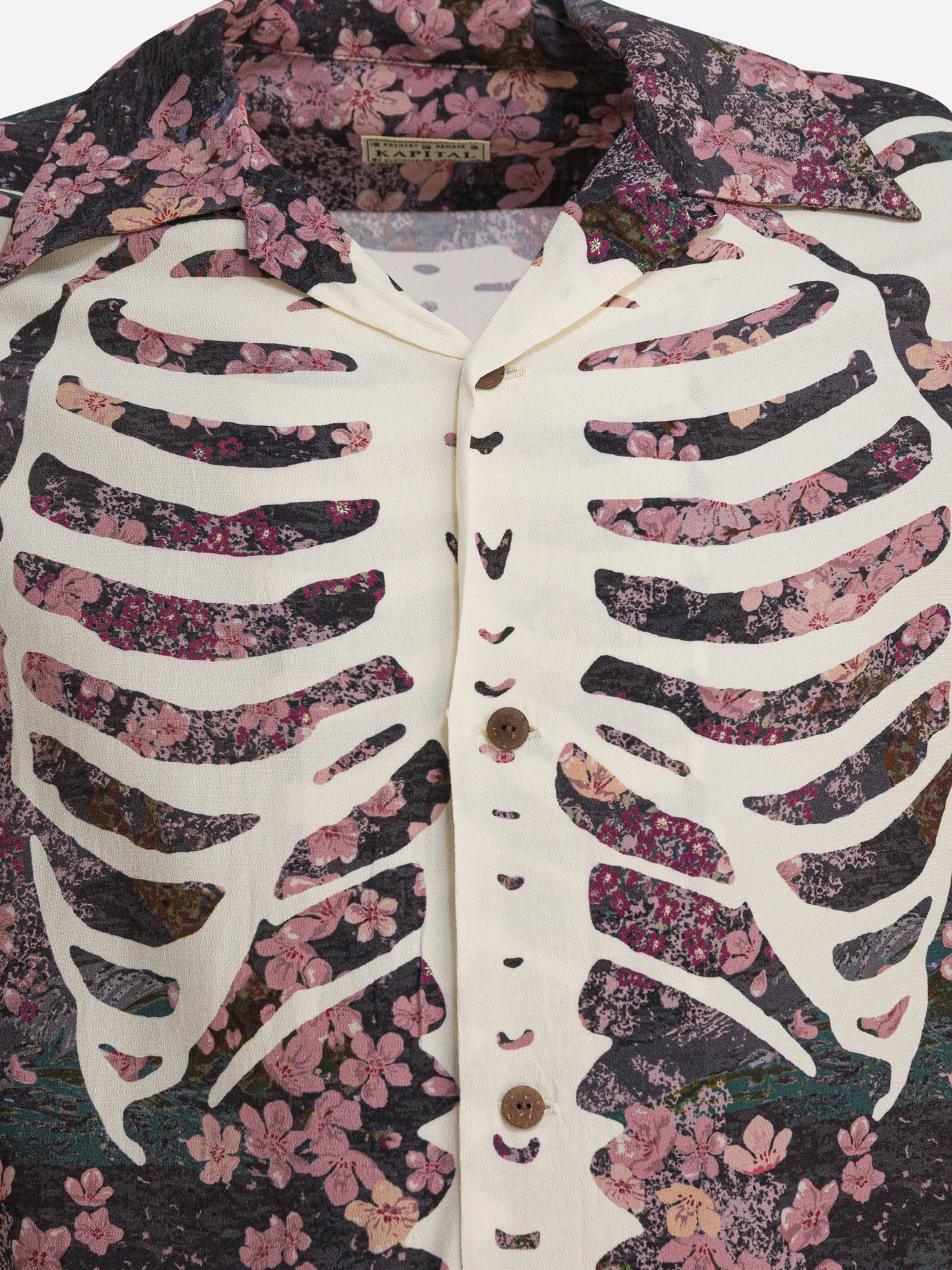 Camicie casual Floral  Viola - KAPITAL Uomo | PDP | VIETTI Online Store | thumbnail_3