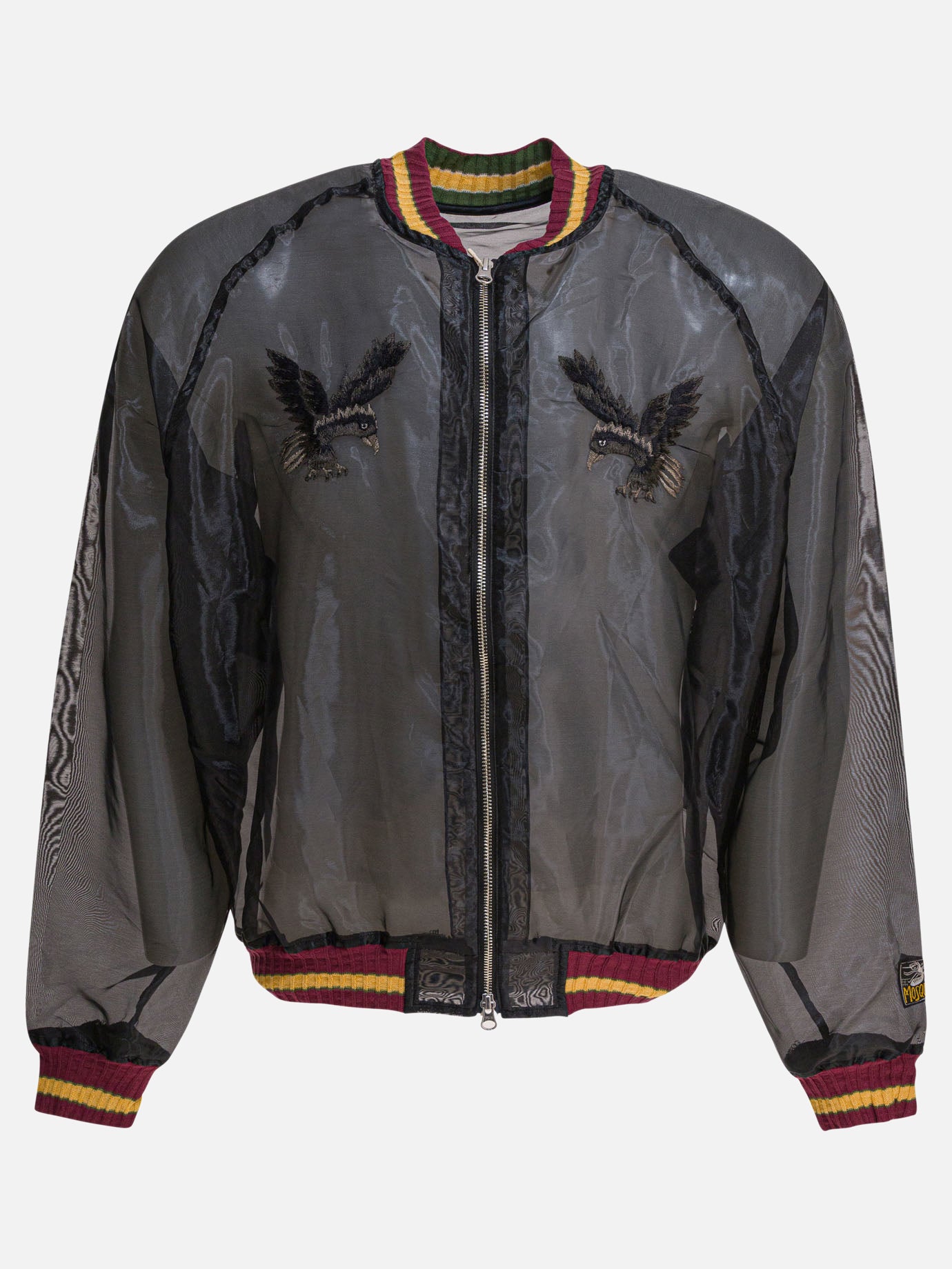 Bomber Embroidered  Nero - KAPITAL Uomo | PDP | VIETTI Online Store | thumbnail