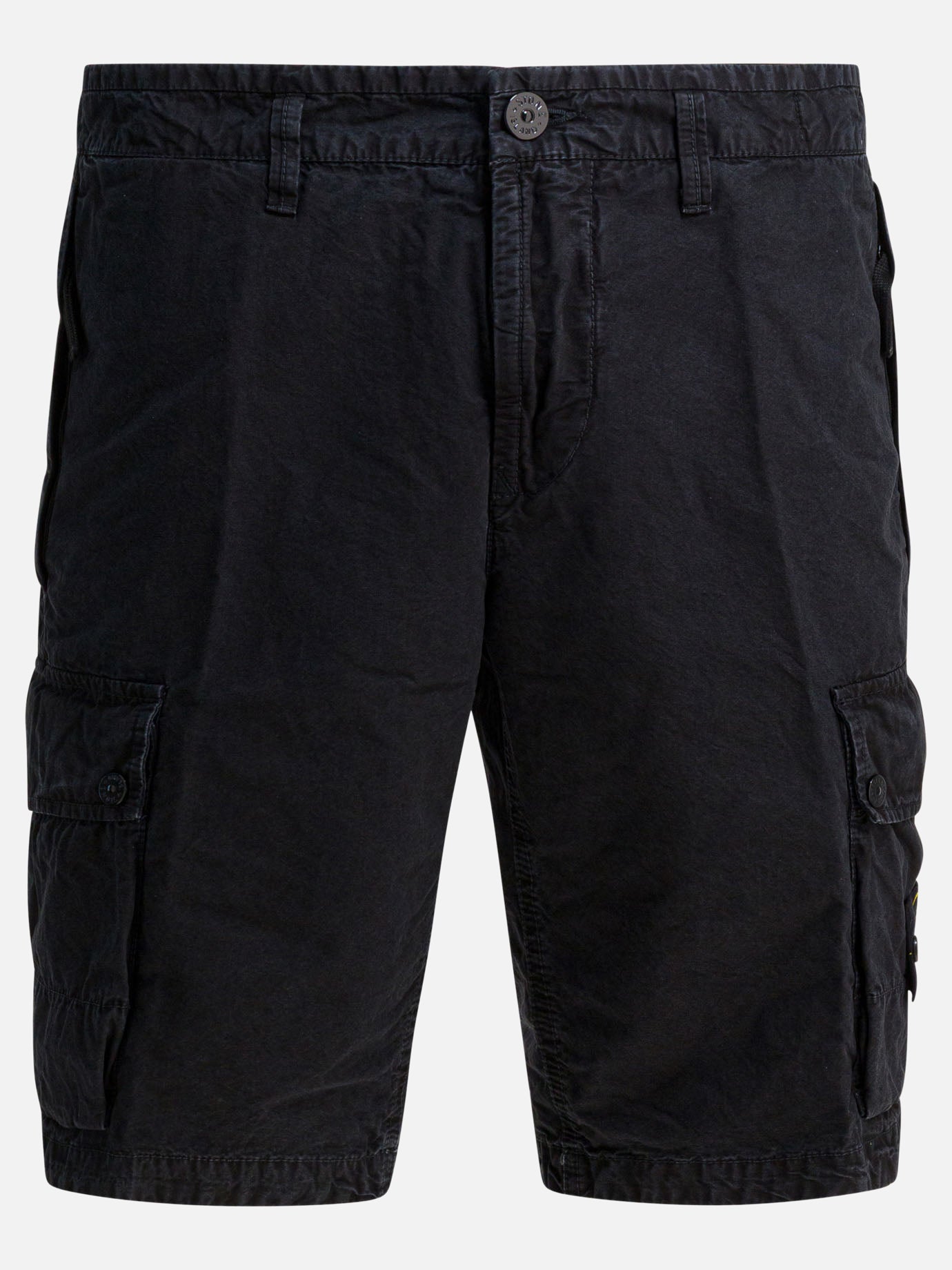 Short cargo Logo  Nero - Stone Island Uomo | PDP | VIETTI Online Store | thumbnail