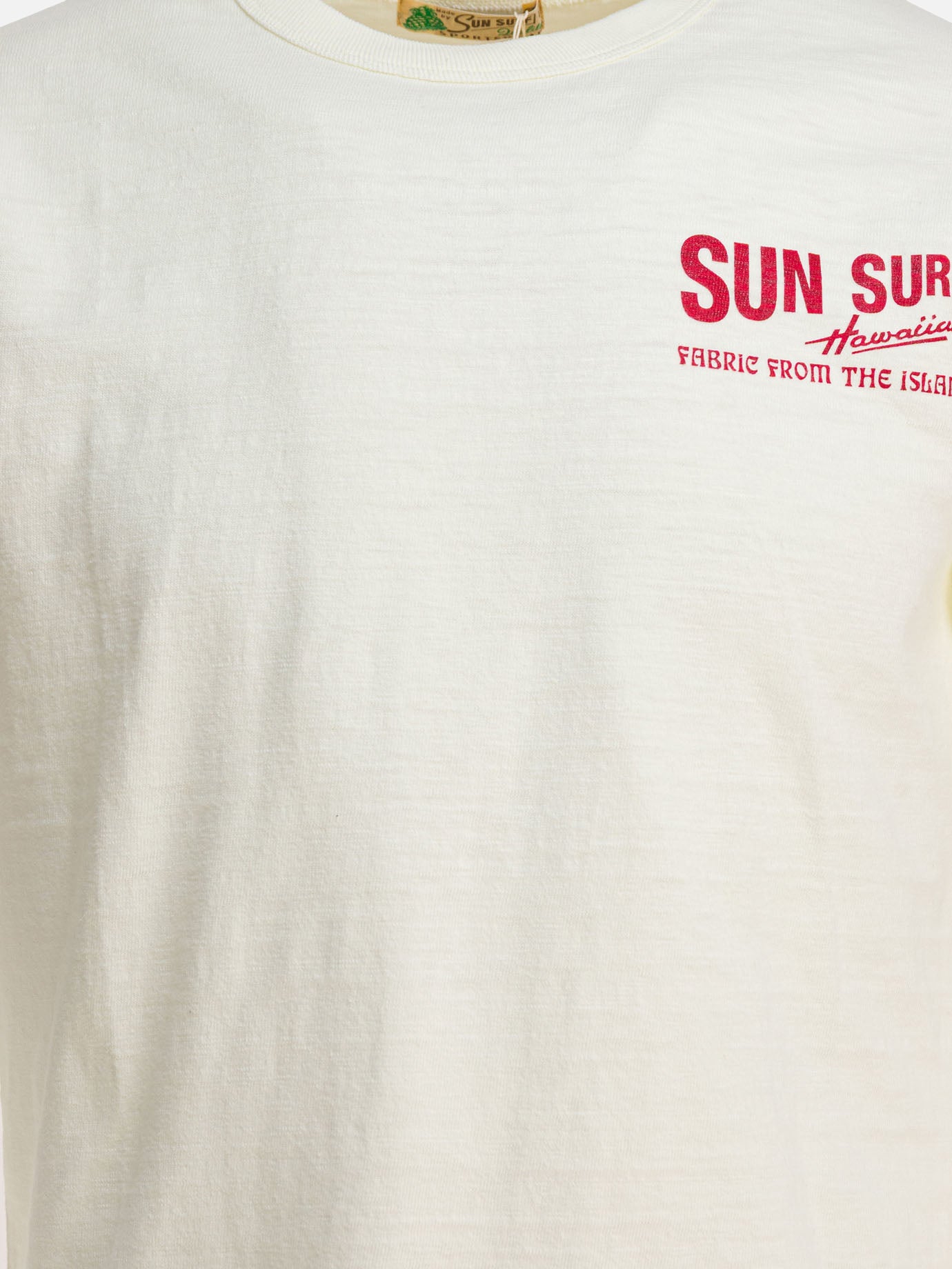 T-shirt girocollo Logo  Beige - Sun Surf Uomo | PDP | VIETTI Online Store | thumbnail_3