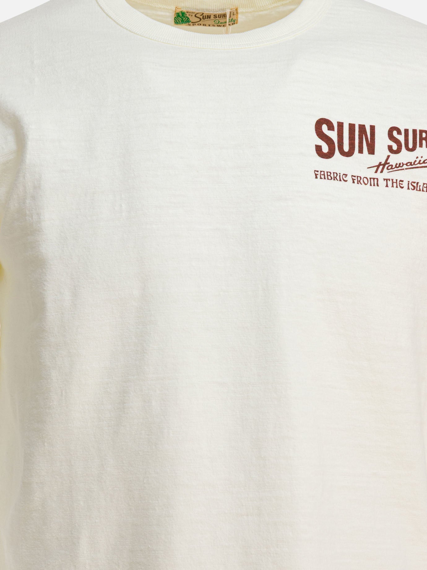 T-shirt girocollo Logo  Beige - Sun Surf Uomo | PDP | VIETTI Online Store | Zoom-Modal_3
