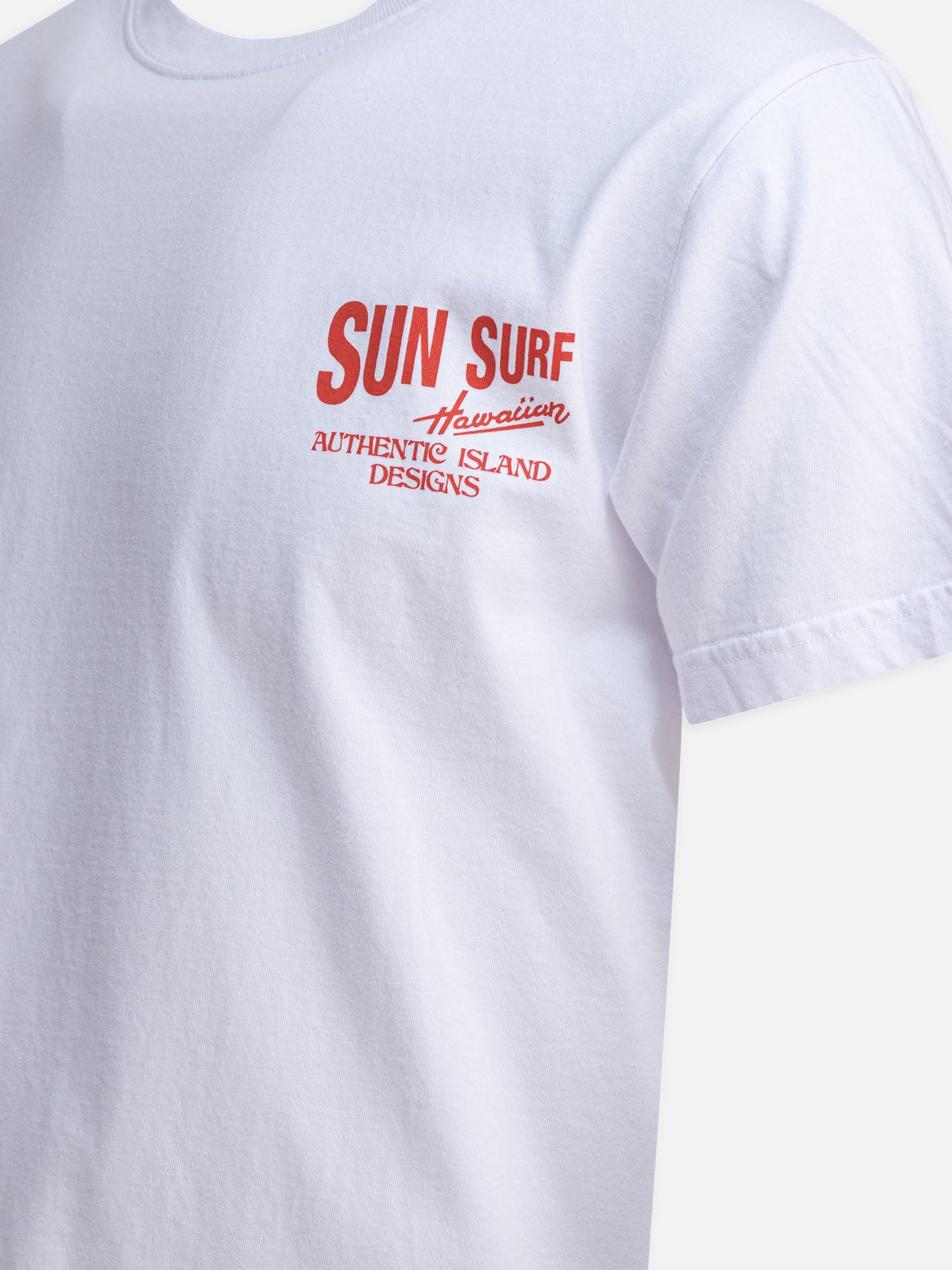 T-shirt girocollo Logo  Bianco - Sun Surf Uomo | PDP | VIETTI Online Store | Zoom-Modal_4

