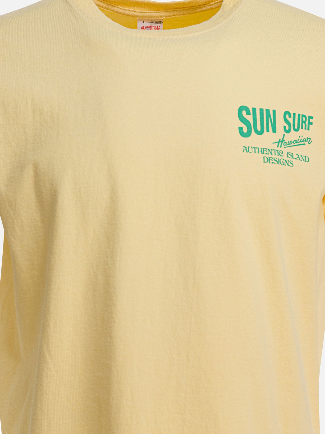 T-shirt girocollo Logo  Giallo - Sun Surf Uomo | PDP | VIETTI Online Store | Zoom-Modal_3

