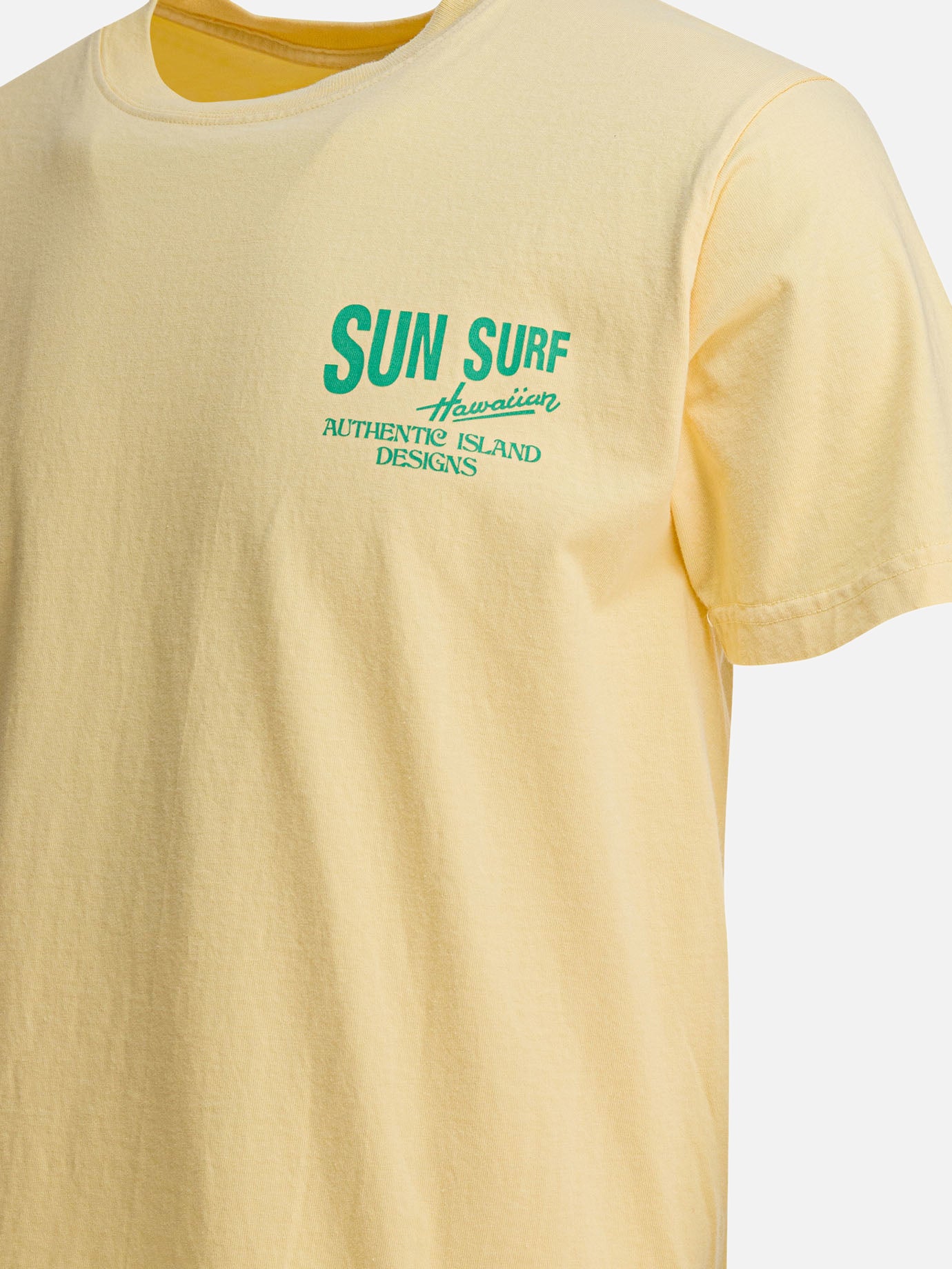 T-shirt girocollo Logo  Giallo - Sun Surf Uomo | PDP | VIETTI Online Store | thumbnail_4