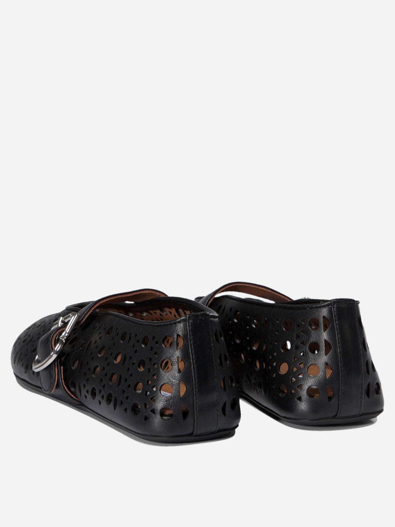 Ballerine Mary Jane 100% lamb leather - 100% rubber  Nero - Alaïa Donna | PDP | VIETTI Online Store | Zoom-Modal_4
