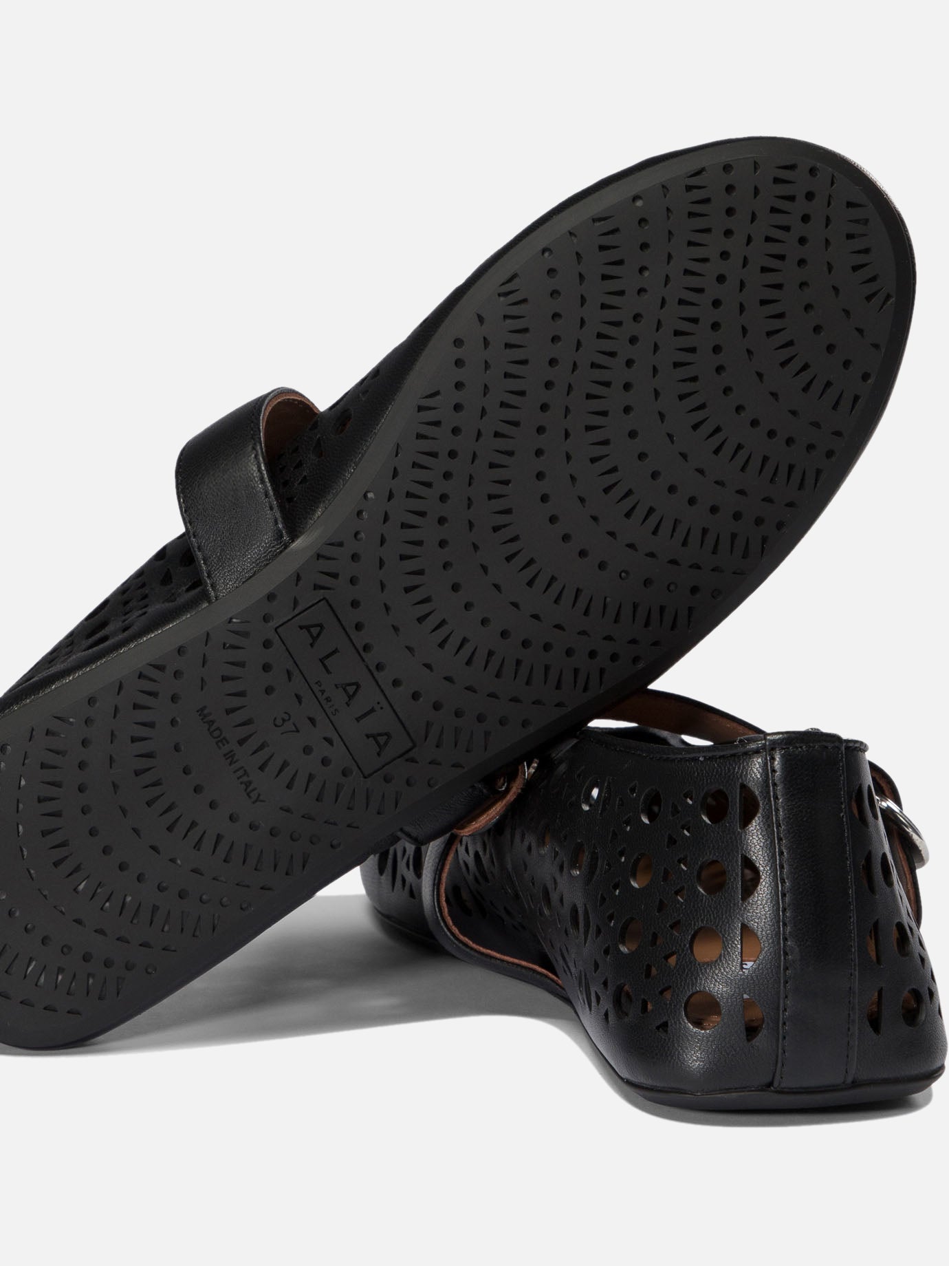 Ballerine Mary Jane 100% lamb leather - 100% rubber  Nero - Alaïa Donna | PDP | VIETTI Online Store | Zoom-Modal_5
