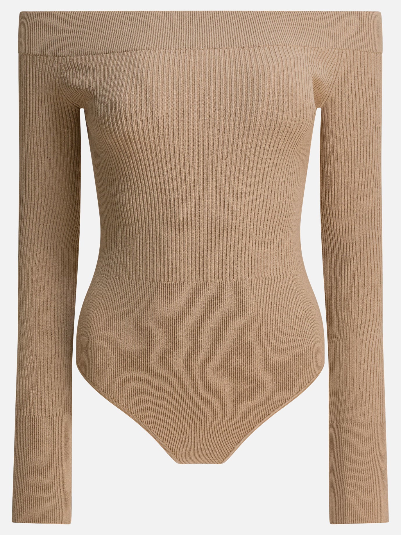 Bodysuits Solid colour  Beige - Alaïa Women | PDP | VIETTI Online Store | thumbnail