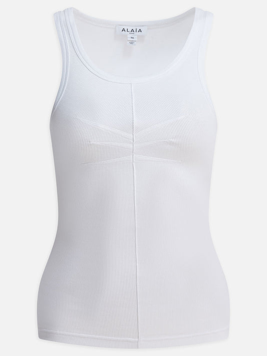 Canotte Solid colour  Bianco - Alaïa Donna | PLP | VIETTI Online Store 
