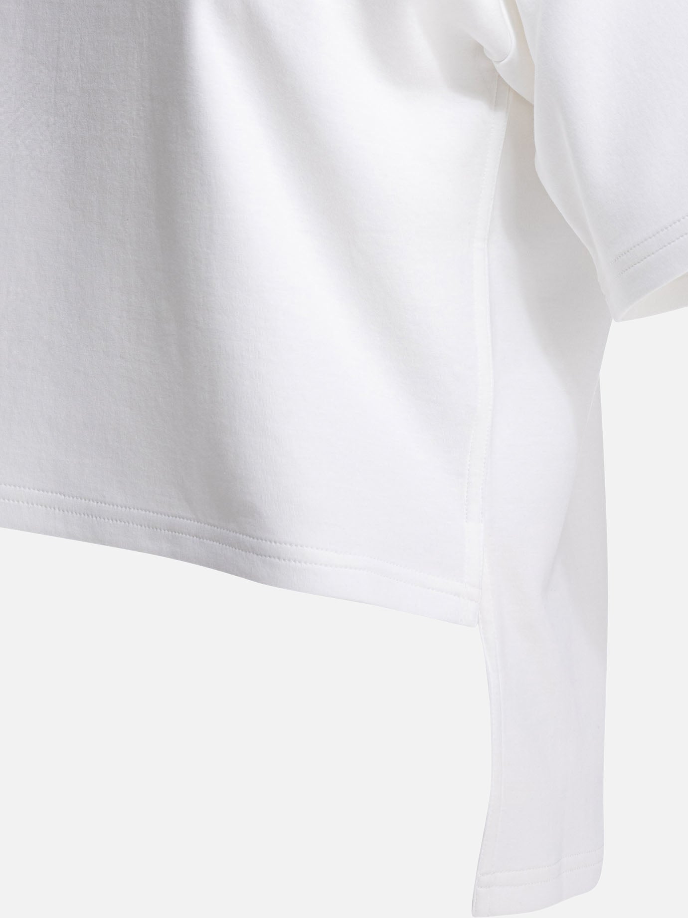 T-shirt girocollo Solid colour  Bianco - Alaïa Donna | PDP | VIETTI Online Store | Zoom-Modal_3

