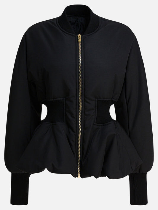 Bomber Solid colour  Nero - Alaïa Donna | PLP | VIETTI Online Store 
