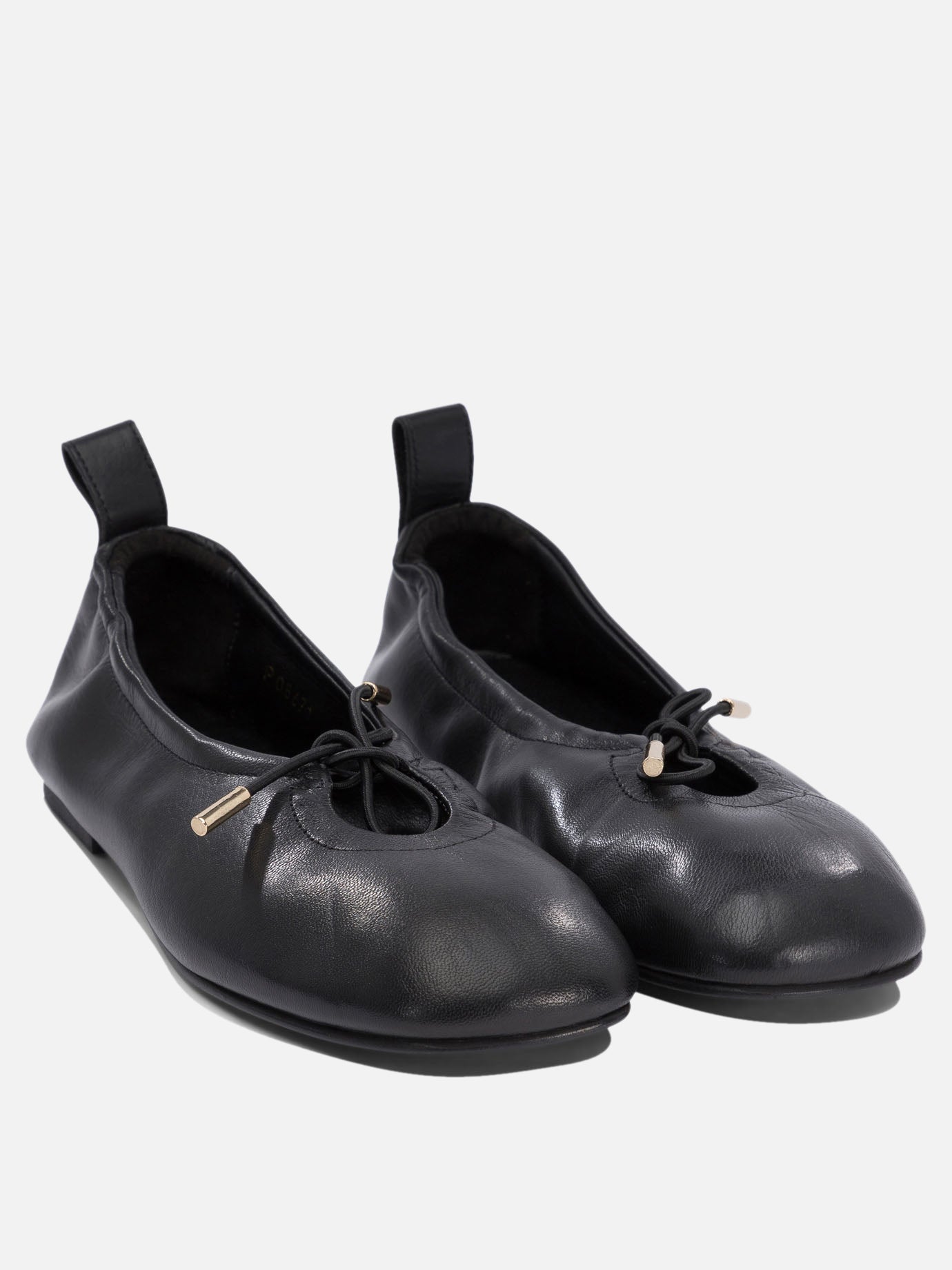 Ballerine classiche 100% leather  Nero - Alohas Donna | PDP | VIETTI Online Store | thumbnail_2