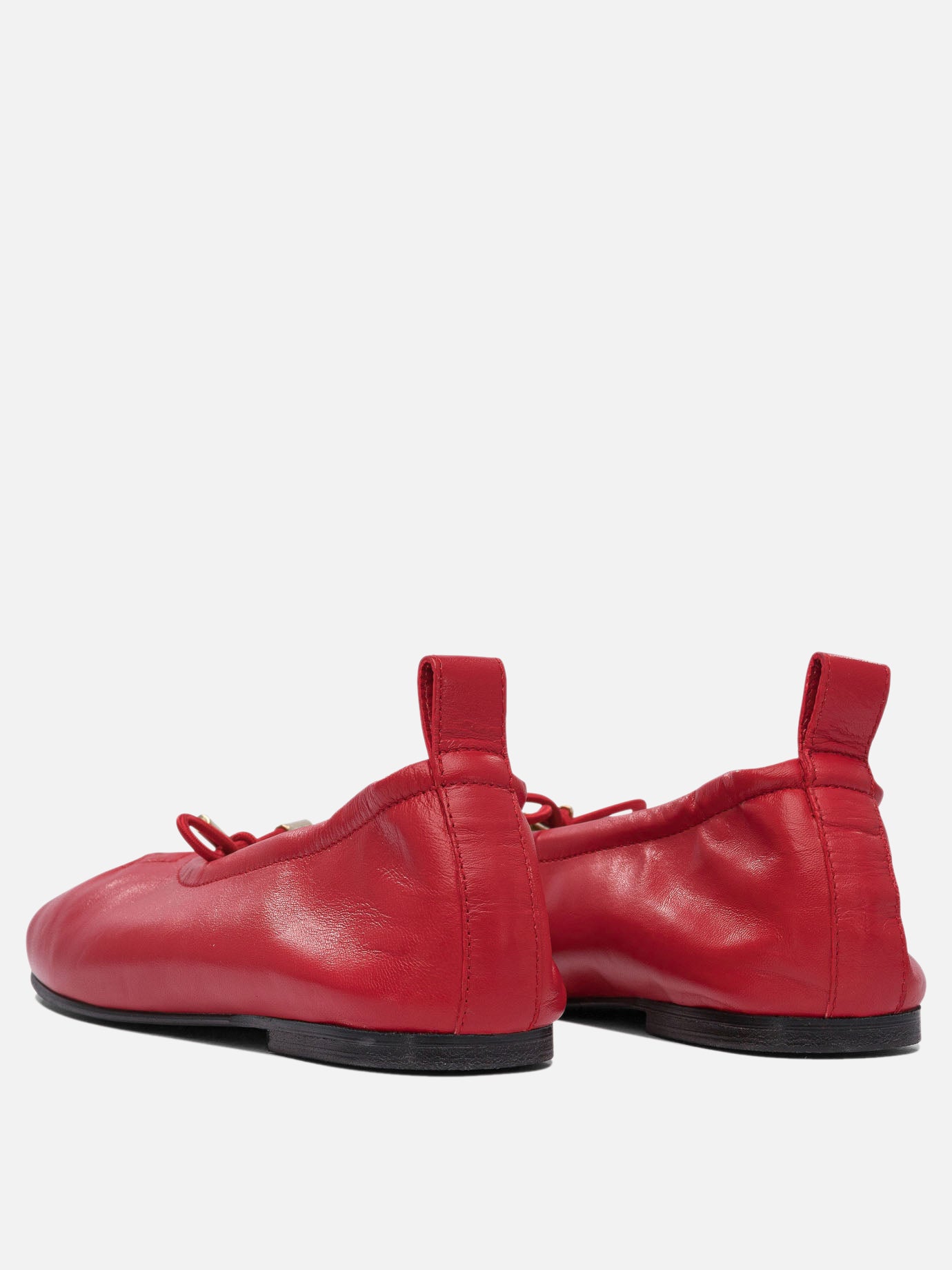 Ballerine classiche 100% leather  Rosso - Alohas Donna | PDP | VIETTI Online Store | thumbnail_4