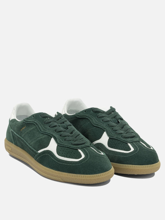 Sneaker basse 100% cow suede - 100% rubber  Verde - Alohas Donna | VIETTI Online Store | 2
