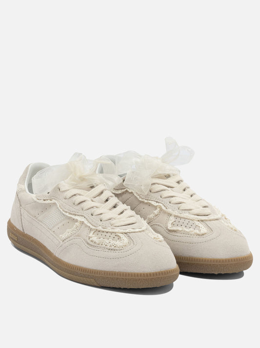 Sneaker basse 100% leather - 100% rubber  Bianco - Alohas Donna | VIETTI Online Store | 2
