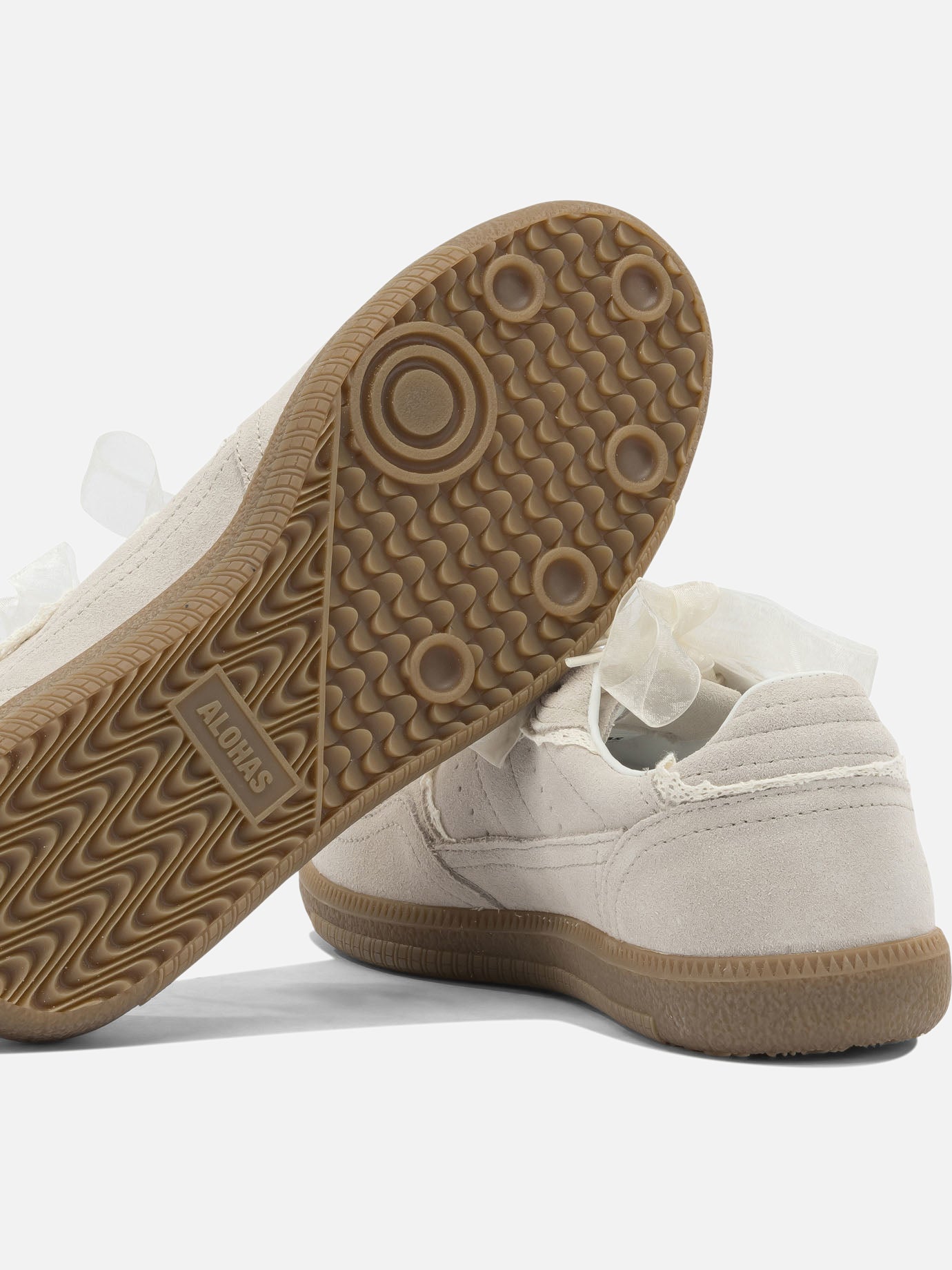 Sneaker basse 100% leather - 100% rubber  Bianco - Alohas Donna | PDP | VIETTI Online Store | thumbnail_5