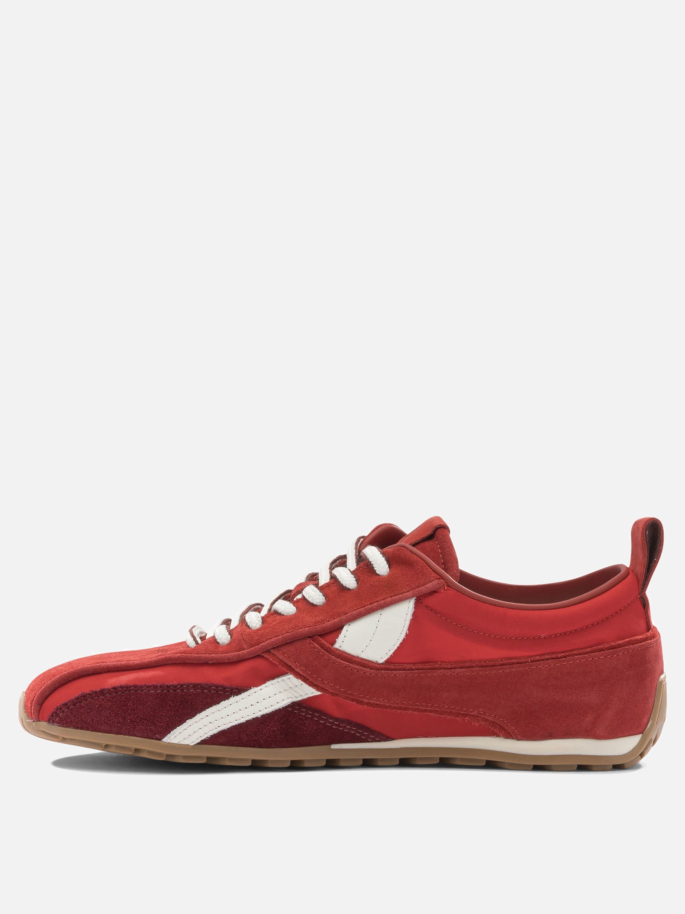 Sneaker basse 100% cow leather - 100% rubber  Rosso - Alohas Donna | PDP | VIETTI Online Store | thumbnail_3