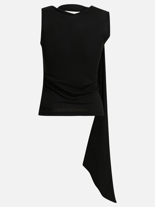 Top casual Solid colour  Nero - Ami Paris Donna | PDP | VIETTI Online Store | 2

