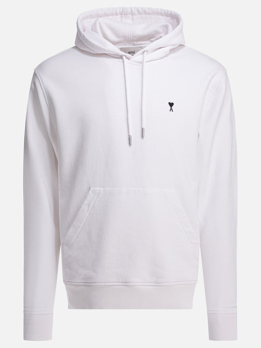 Hoodies Logo  White - Ami Paris Men | PLP | VIETTI Online Store 

