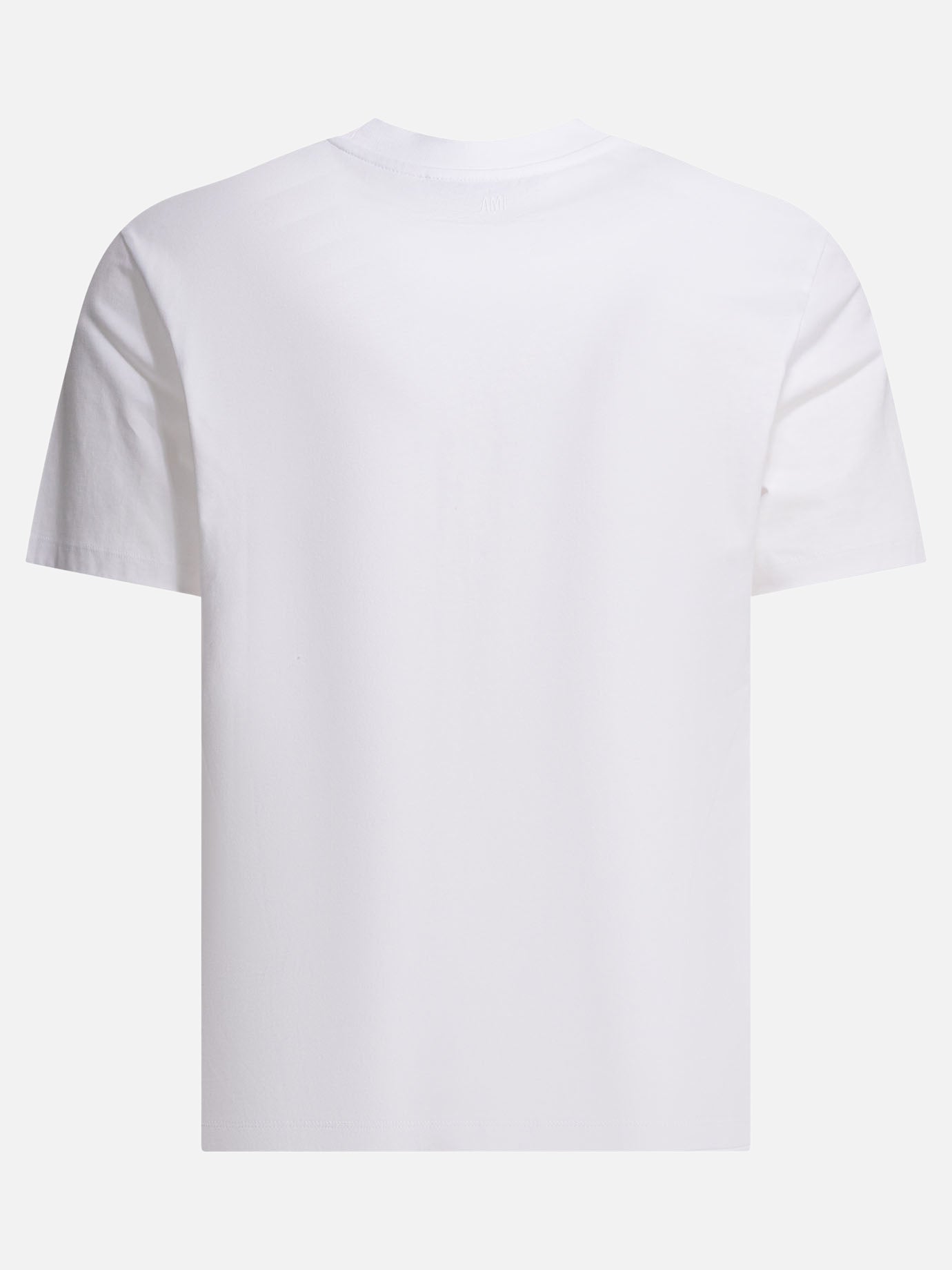 T-shirt girocollo Logo  Bianco - Ami Paris Uomo | PDP | VIETTI Online Store | Zoom-Modal_2
