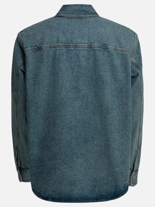 Camicie casual Logo  Blu - Ami Paris Uomo | PLP | VIETTI Online Store | 2
