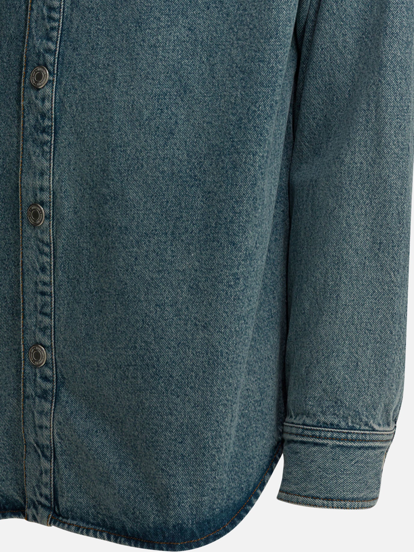 Camicie casual Logo  Blu - Ami Paris Uomo | PDP | VIETTI Online Store | thumbnail_4