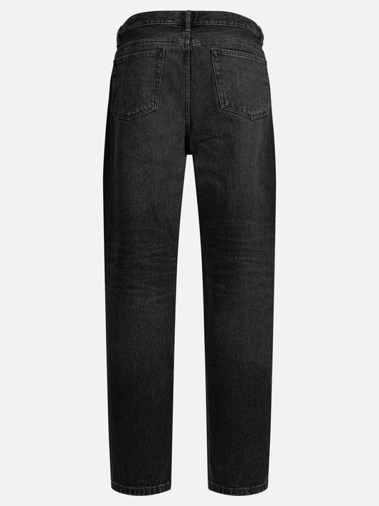 Jeans a gamba dritta Solid colour  Nero - A.P.C. Uomo | PLP | VIETTI Online Store | 2
