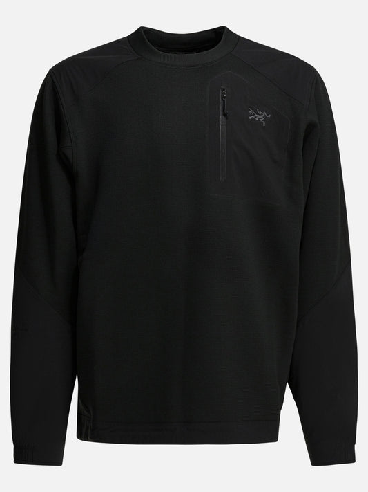 Maglioni girocollo Solid colour  Nero - Arc'teryx Uomo | PDP | VIETTI Online Store 
