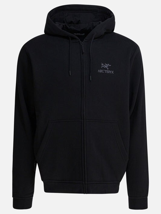 Felpe con cappuccio Logo  Nero - Arc'teryx Uomo | PDP | VIETTI Online Store 
