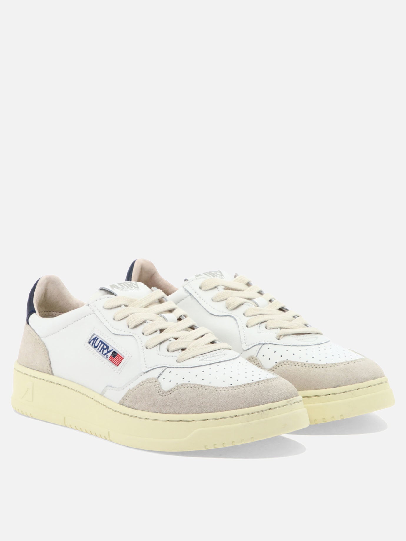 Sneaker basse 100% cow leather - 100% rubber  Bianco - Autry Uomo | PDP | VIETTI Online Store | Zoom-Modal_2
