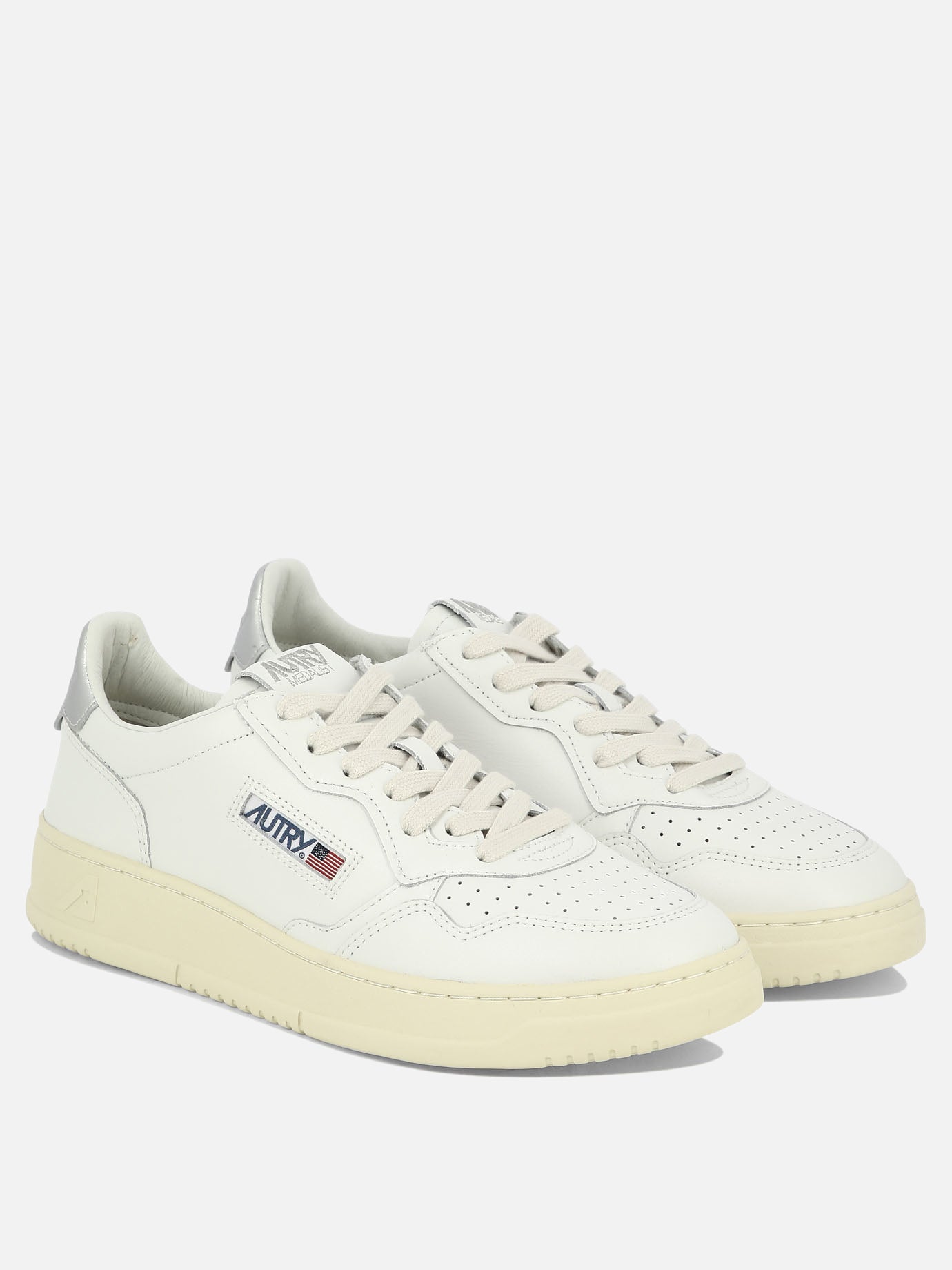 Sneaker basse 100% cow leather - 100% rubber  Bianco - Autry Donna | PDP | VIETTI Online Store | Zoom-Modal_2
