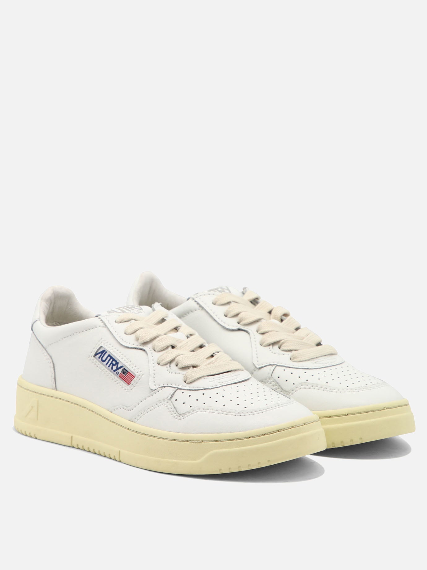 Sneaker basse 100% cow leather - 100% rubber  Bianco - Autry Donna | PDP | VIETTI Online Store | thumbnail_2